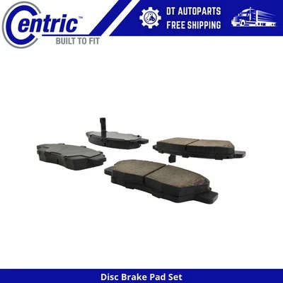 Para 2009-2013, 2015-2020 Honda Fit | Pastilhas de freio a disco dianteiras centrais | Cerâmica - Imagem 1 de 4