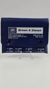 Brown & Sharpe 599-673-10 Adjustable Parallel Set 3/8" - 1-5/16"《Priced To Sell》 - Picture 1 of 11