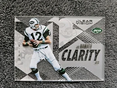 2015 Panini Clear Vision Clarity #CL15 Joe Namath - Image 1 of 2