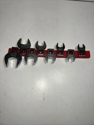 Duralast Metric Crowfoot Wrench Set 10, 11, 13, 14, 15, 17, 18, 22 mm. - 8 Piece - Image 1 of 3