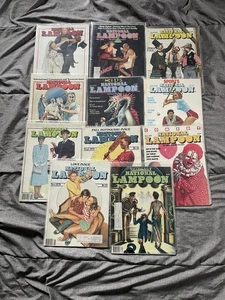 Vintage NATIONAL LAMPOON MAGAZINE - 1979 11 Issues - Picture 1 of 5