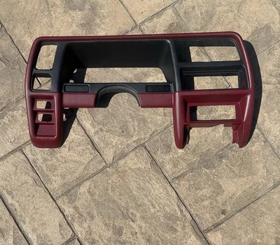 Ford Explorer Ranger 1991-1994 racimo tablero radio bisel rojo OEM Foto 1 de 3