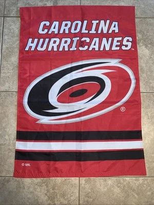 NHL Carolina Hurricanes House Flag and Banner 28" X 40" - Image 1 of 4