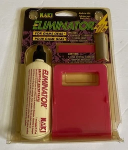 Eliminator Game Gear / Game Boy Reinigungsset Naki Vintage Reinigungsset versiegelt - Bild 1 von 2