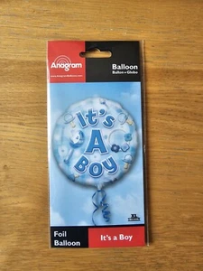 x5 its a boy 17 inch anagram foil balloons - Picture 1 of 1