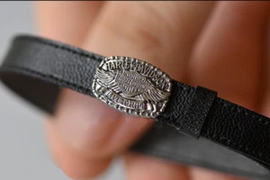 Accessori Scala 1/6 Classica Cintura Vintage Fibbia Metallo Pelle Vita Modello Cintura - Foto 1 di 1