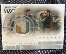 James Bond RARE 3 COLOR Die Another Day AC1 Case Topper Costume Relic Card