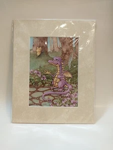 Estampado de mariposa Spike Dragon por James Brown con autógrafo firmado a mano - Imagen 1 de 8