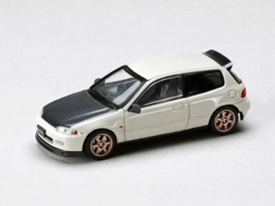 Honda Civic (EG6) SIR-II JDM – White 1:64 Scale Model - Hobby Japan HJDM002-7 - Image 1 of 2