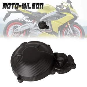For Aprilia RS660 Motorcycle 100%Carbon Fiber Engine Cover Protect - Matte - Bild 1 von 12