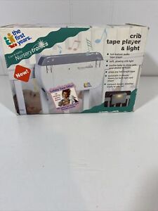 The First Years Crib Tape Player Light Plays Audio Cassettes New Open Box