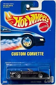 Corvette personalizado Hot Wheels #200 púrpura oscuro metálico 7s radios - RARO - Imagen 1 de 6