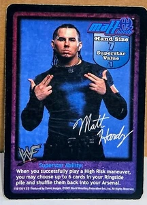 WWE RAW DEAL CCG MATT HARDY 15 CARD LOT - Picture 1 of 15