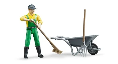 BRUDER®  62610  " Figurenset Landwirt mit Zubehör ", NEU & OVP - Bild 1 von 4