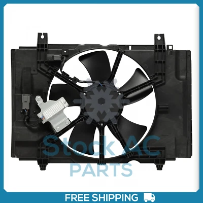Conjunto de ventilador de radiador eléctrico para Nissan Versa 2007 2008 2009 2010 2011 2012 Foto 1 de 4