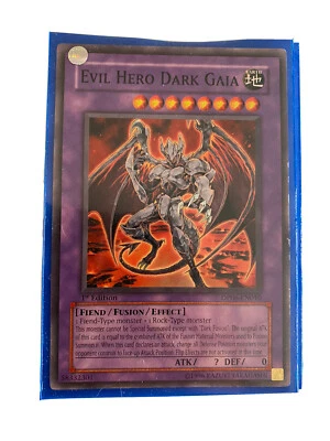 YUGIOH Evil HERO Deck w/ BRAND NEW SLEEVES Complete 40 - Cards + Extra - Image 1 of 4