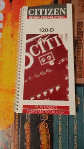Citizen 120-D Bedienungsanleitung Neun Nadeln Drucker (deutsch) (C64) - Imagen 1 de 2