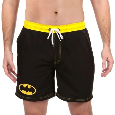 Batman Pantalones Cortos de Natación Adultos Hombres S-XXL Bañador Pantalones Cortos de Natación Traje de Baño Foto 1 de 2
