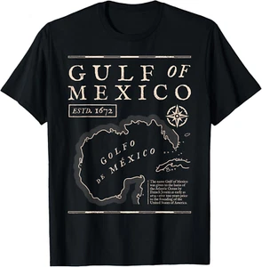 Gulf of Mexico 1672 Historic Map - Picture 1 of 4