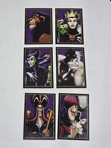 Tarjetas de poder de repuesto de 6 personajes de Disney Monopoly Villains Edition - Imagen 1 de 2