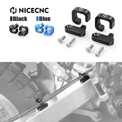 Rear Brake Line Hose Clamps Guides for Suzuki  DRZ400SM 2005-2024  RMZ250 07-14 — 第 1/4 张图片