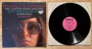 33 12" LP JOHN MAYALL WITH ERIC CLAPTON BLUES BRAKERS ANTHOLOGY - Picture 1 of 2