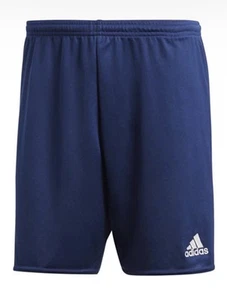 Adidas Youth boys Parma 16 Navy football soccer futbol Shorts lightweight fabric - Picture 1 of 6