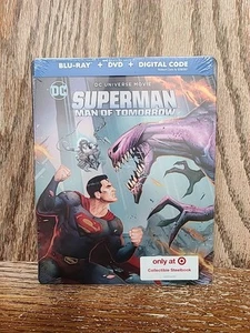 Superman: Man of Tomorrow. Target Exc. STEELBOOK. (Blu-ray+Dvd+Digital,2020) NEW - Imagen 1 de 8