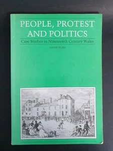 People, Protest & Politics : 19th Century Wales - David Egan - 1988 Gomer Press - Picture 1 of 12