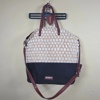 Tommy Bahama Bolso de Mano Tejido Playa Viaje Bolso de Hombro Vacaciones Crucero Foto 1 de 4