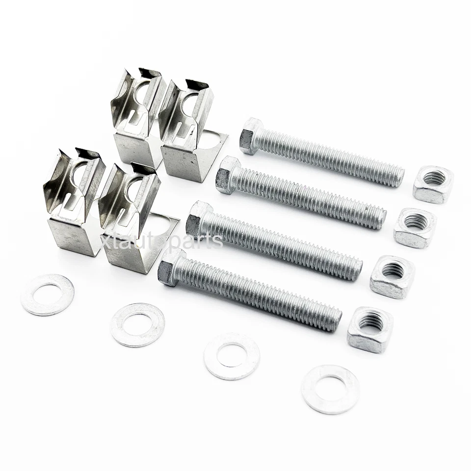 4PCS Exhaust Flange Hardware Kit Fit for Dodge Durango 2004-2024 Jeep Wrangler Foto 1 de 3