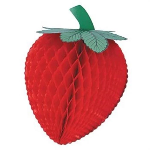 Тканевые клубничные летние весенние украшения для пикника барбекю на день рождения - Изображение 1 из 1