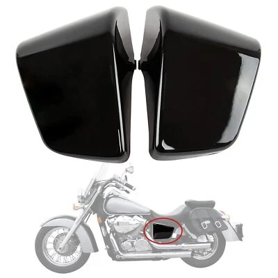 Battery Side Fairing Covers For Honda Shadow ACE VT750 400 VT750C VT750CD 97-03 Foto 1 de 4