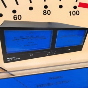 MK-II 2U Dual VU Meter Display Audio VU Meter Level Meter for Audio Amplifier - Picture 1 of 2