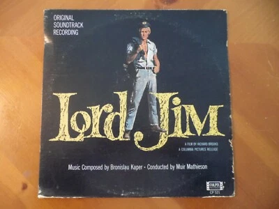Lord Jim Original Soundtrack Colpix 521-vinyl LP   Vinyl NEAR MINT - Image 1 of 4