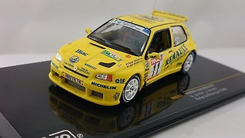 RENAULT CLIO MAXI #11 JORDAN BOYERE RALLY ROUERGUE 1995 IXO RAC157 1/43 RALLYE - Immagine 1 di 1