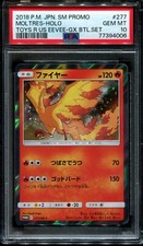 PSA 10 Gem Mint Moltres 277/SM-P Toys R US Eevee Promo Japanese Pokemon Card