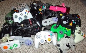 Lot of 25 Untested Controllers for Xbox, Nintendo, Playstation - Picture 1 of 6