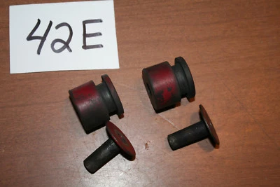 Honda XR 80R 1990 tanque de combustible soportes de goma cojines OEM 90 A Foto 1 de 4