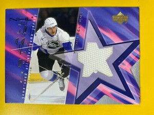 D55677  2001-02 Upper Deck Game Jerseys #ATS Teemu Selanne 