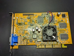 ASUS AGP V6800 Nvidia GeForce 256 DDR 32MB PC Graphics Card GPU