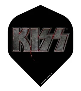 Voli per freccette Bamd con licenza ufficiale Kiss Heavy Metal - Foto 1 di 2