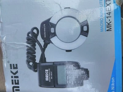 Meike MK-14EXT Macro Ring Light Flash for Nikon  - Image 1 of 4