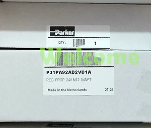 New Parker P31PA92AD2VD1A pneumatic valve Fast Shipping via FedEx or DHL - Picture 1 of 3