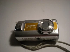 Cámara digital Canon PowerShot A470 7,1 MP 3,4x plateada - Imagen 1 de 13