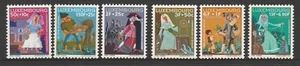LUXEMBOURG - 1966 NATIONAL WELFARE FUND set of 6 MNH - Caritas - FAIRY TALES - Picture 1 of 1