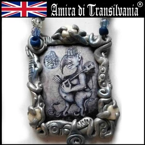talisman abraxas demon effective power amulets necklace pendant money prosperity - Picture 1 of 12