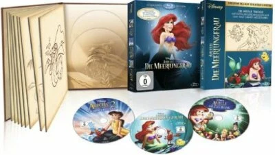 The Little Mermaid Trilogy Collector Limited Edition Digibook Blu-Ray Disney NEW - Image 1 of 4