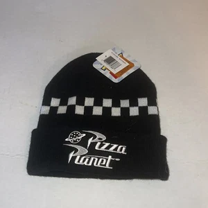 Disney Toy Story Pizza Planet Strickmütze mit Bündchen, schwarz, Kinder Einheitsgröße - Bild 1 von 2