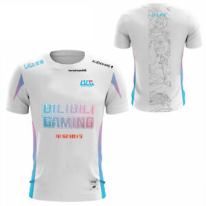 LOL 2023 BLG Team T-shirt Mundur KOSZULKA LPL Bilibilibili Gaming Unisex Esport Tshirt